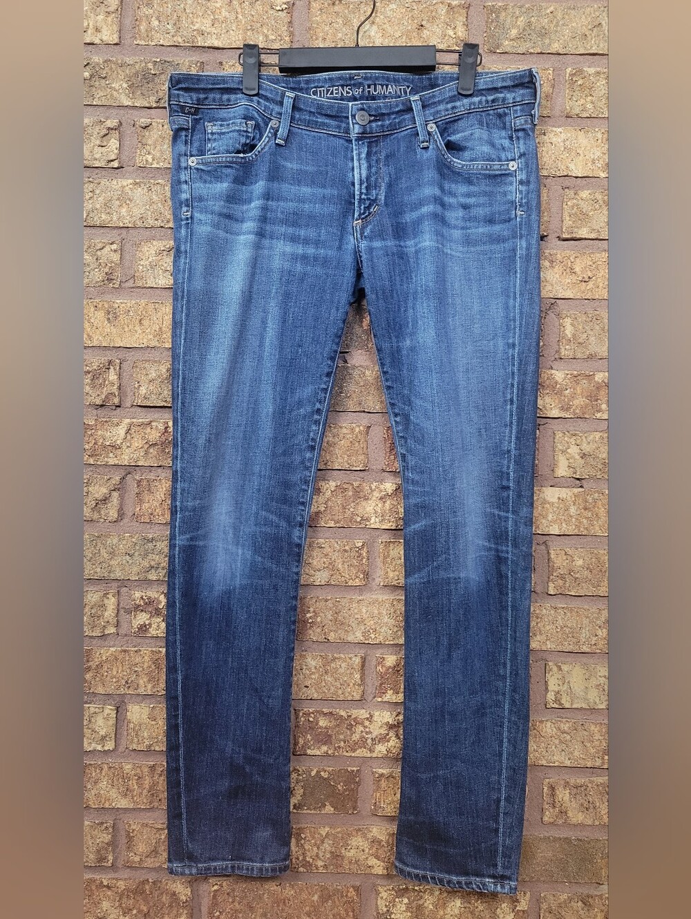 Citizens Of Humanity Racer Skinny Jeans Size 32 Cotton Stretch USA